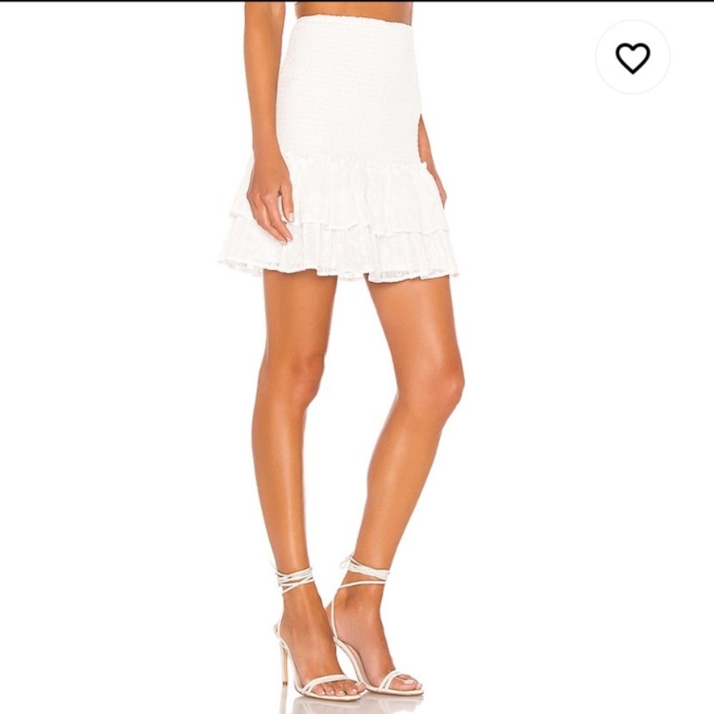 BB DAKOTA Girl Meets Ruffle Mini Skirt